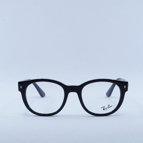 NEW RAY-BAN RX7227 2000 BLACK EYEGLASSES - Picture 2 of 10